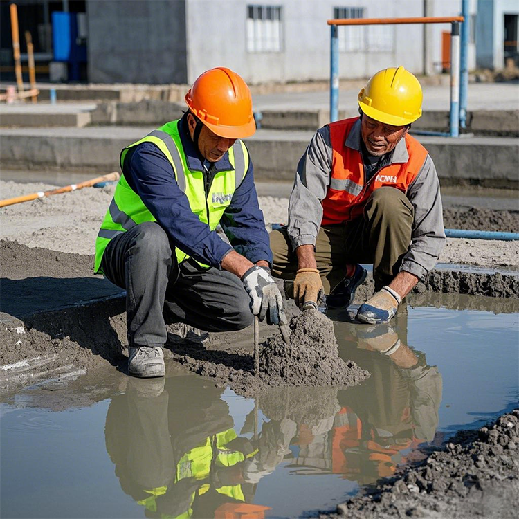 水泥硬化施工