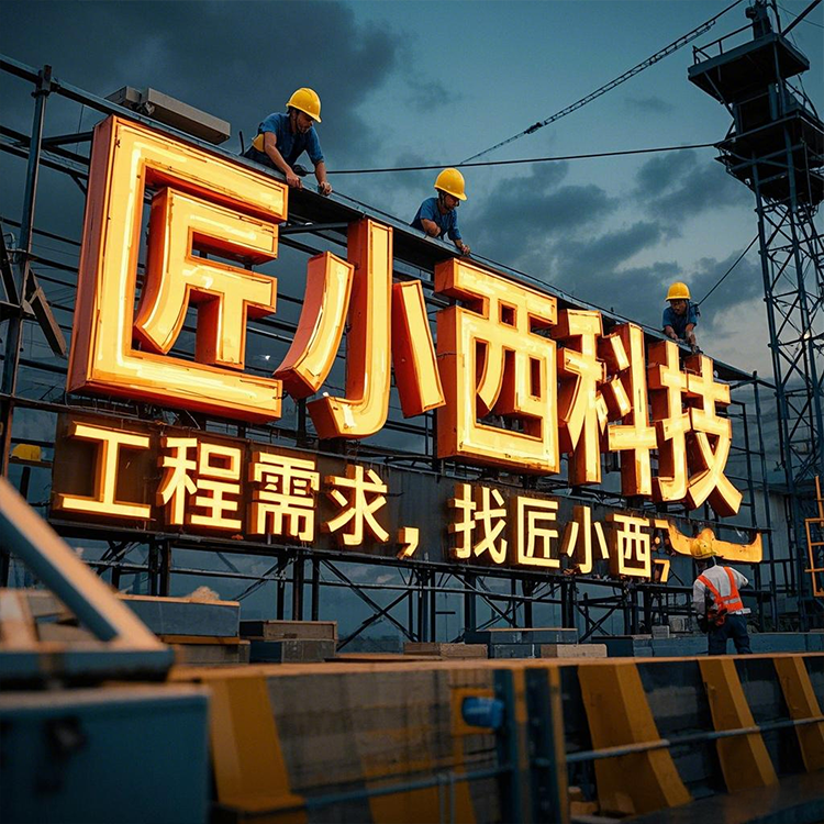 钢结构广告施工服务