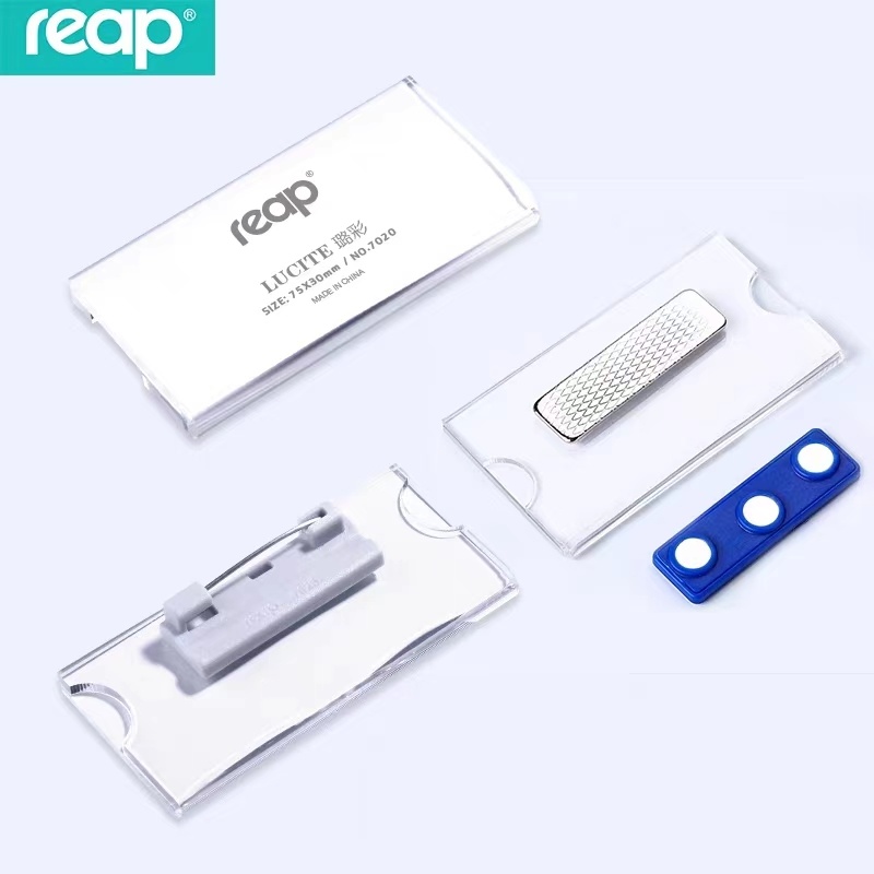 亚克力磁性/别针胸牌