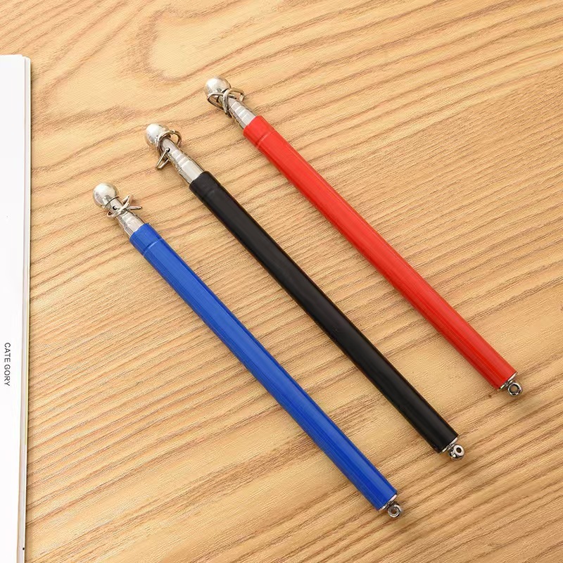 彩色/不锈钢双环架钩导游旗杆