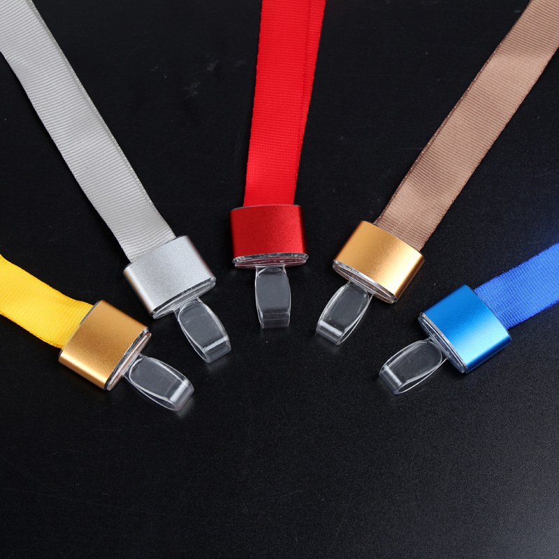 1.5cm水晶弯钩+金丝带金属扣挂绳（吊绳/挂绳)