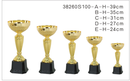 38260S100-D奖杯（金色）