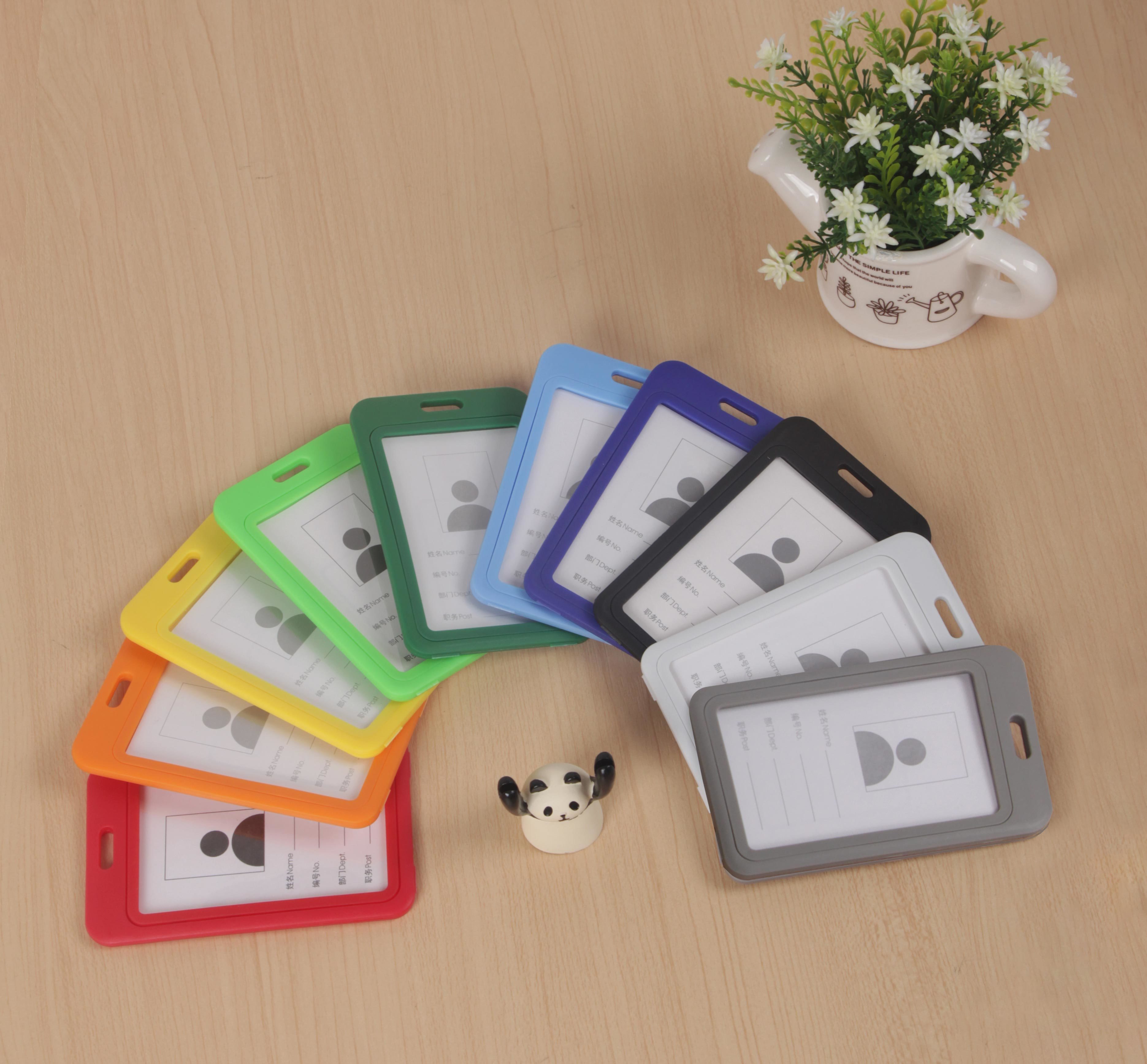 卡宾仕双面透明证件卡 (竖款）(证件卡/工作证)