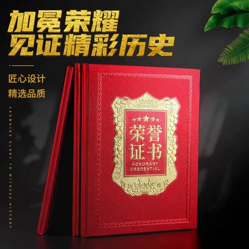 (鑫亿)66系列荣誉证书