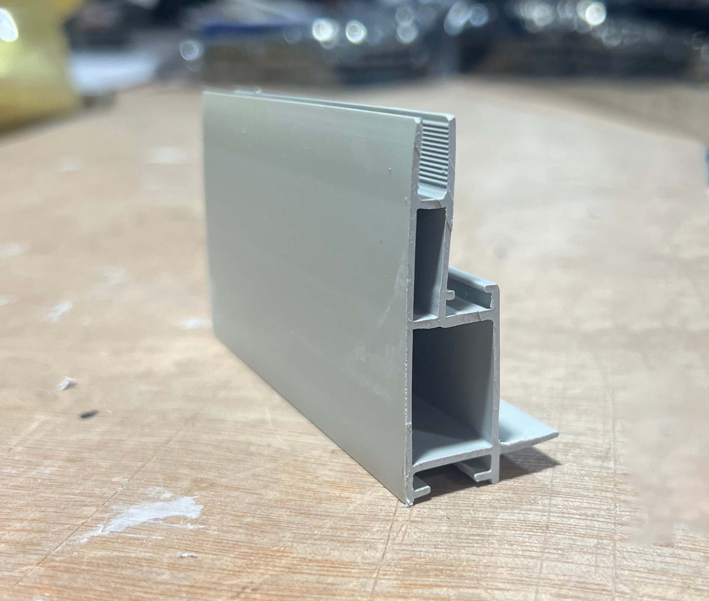 6-8公分塑钢卡布单面型材/软膜单面型材/灯箱型材