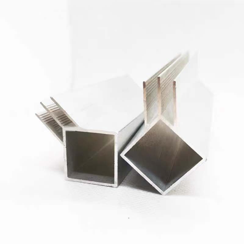 新款无边六面包柱软膜灯箱型材/灯箱型材6面发光