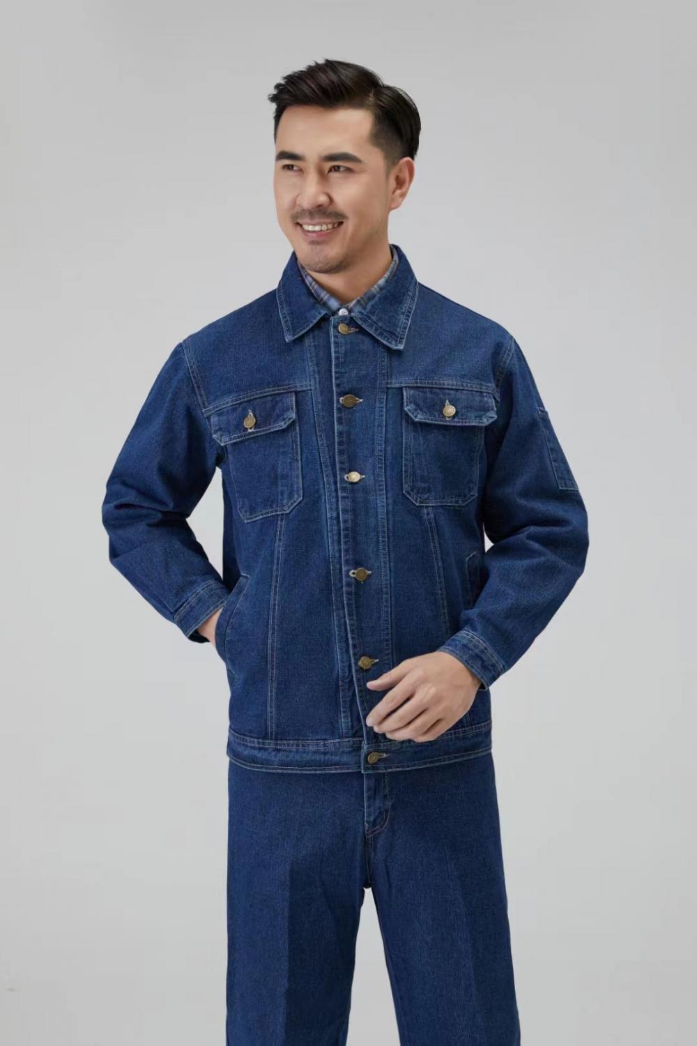 NZ-804厚牛仔 纽扣款