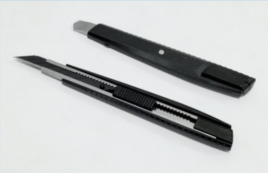 铝合金美工刀架9mm小号30°