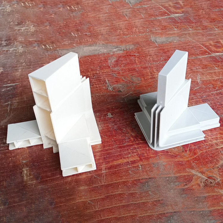 方形包柱塑料连接角码