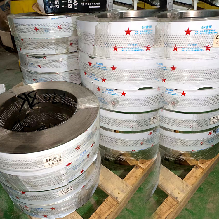 8K镜面不锈钢侧面孔边条边带