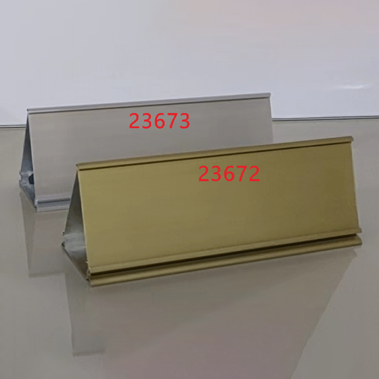 铝合金三角台牌