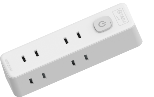 泰力A-168 带延长线插座 1.8米 10A 8孔