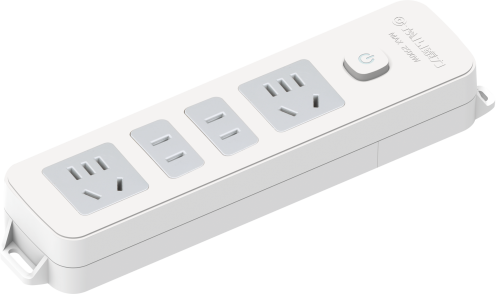 泰力C-416带延长线插座 1.6米 10A 14孔