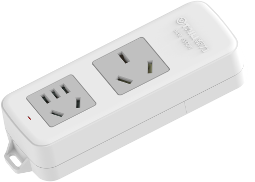 泰力C-02DW移动式插座16A  8孔