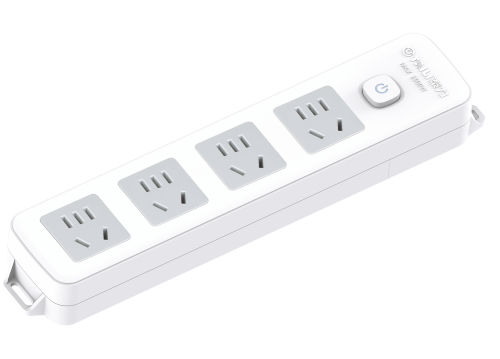 泰力C-628带延长线插座  2.8米 10A 20孔