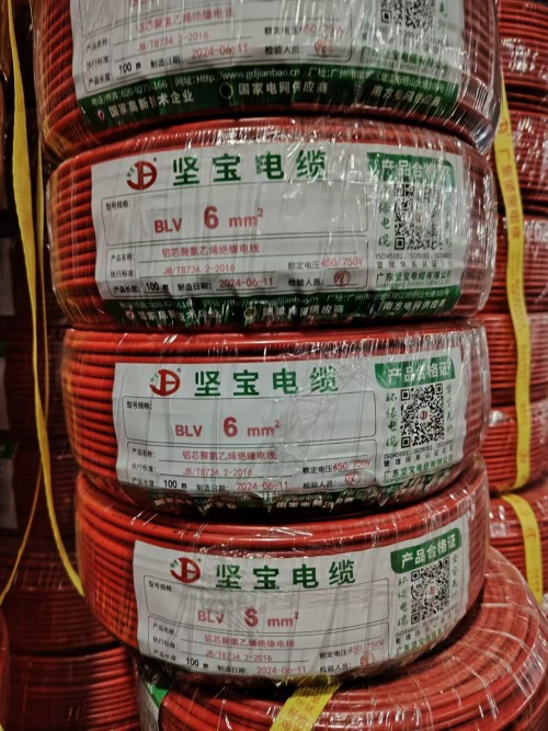 坚宝铝线 100米 BLV