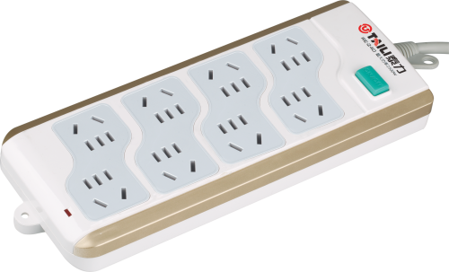泰力延长线插座铜条一体设计 2.8米 RE-230