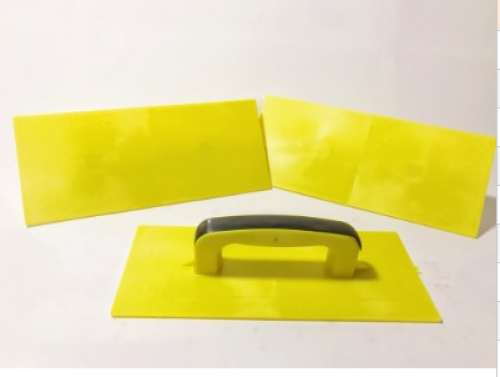 塑料胶批平面 黄色 (长33宽14)