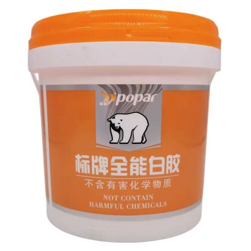 标牌全能白乳胶(黄桶)13.8kg