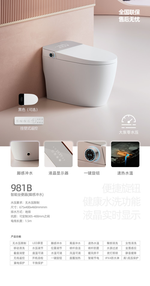 981智能马桶981智能马桶