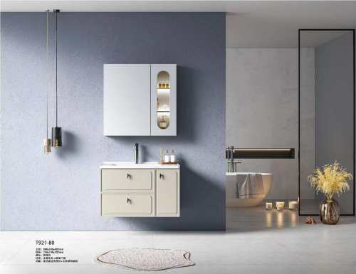实木浴室柜T921-80 T921-80浴室柜
