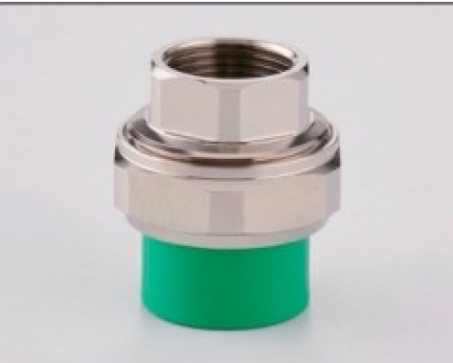 欧度铜内丝活接绿色