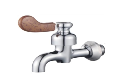 铜开水龙头木纹柄/热水茶水汤水保温桶加热桶龙
头