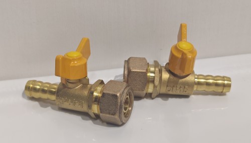 铝塑单咀天然气阀/1216单咀阀/铝塑宝塔带开关
1216单咀阀