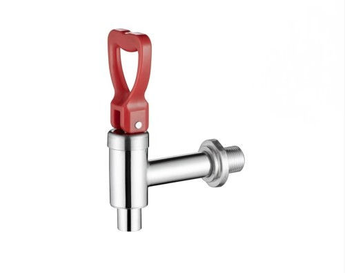 不锈钢开水龙头红柄/热水茶水汤水保温桶加热桶
龙头