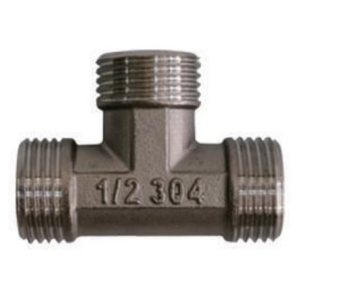 不锈钢外三通/4分外丝三通不锈钢外三通/