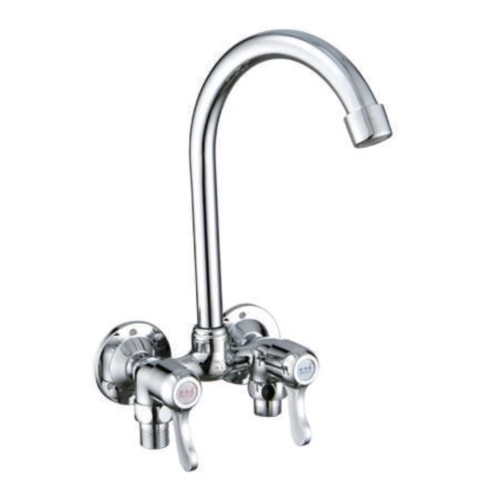 明装暗装双开关菜盆淋浴明装暗装冷热菜盆龙头
桂花二联淋浴菜盆