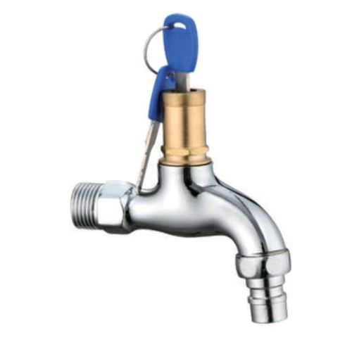 铜芯带锁龙头/钥匙龙头15铜芯带锁龙头