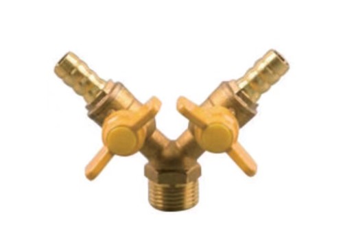 外丝羊角阀/外丝天然气三通阀/燃气阀三通外丝
羊角阀