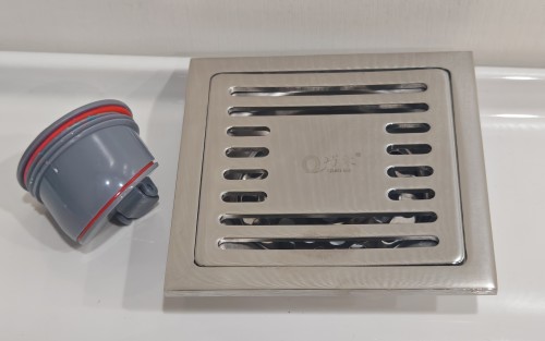 6厘亮光防臭直排地漏/6厘地