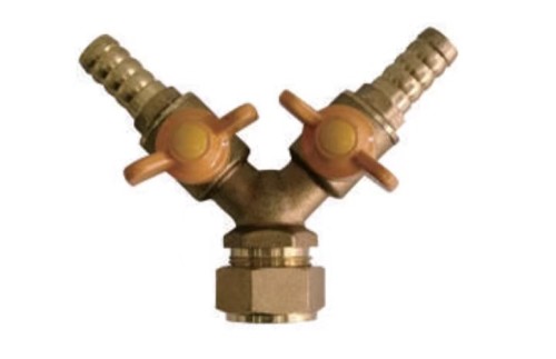 1216铝塑羊角阀/铝塑三通燃气阀/燃气阀铝塑羊
角阀