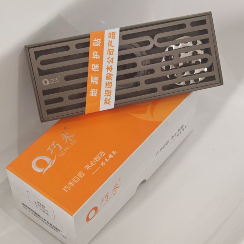 长地漏8*20枪灰长方形地漏