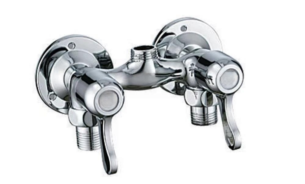 铜明装桂花淋浴/桂花二联淋浴阀