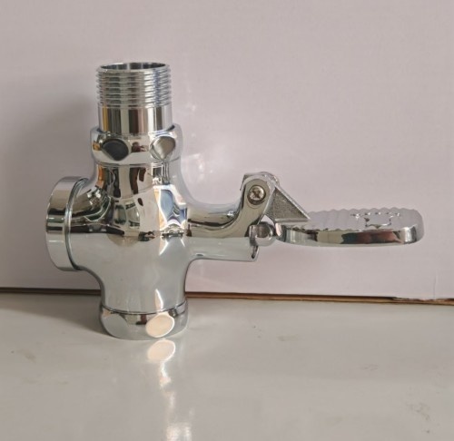 铜大脚踏冲洗阀