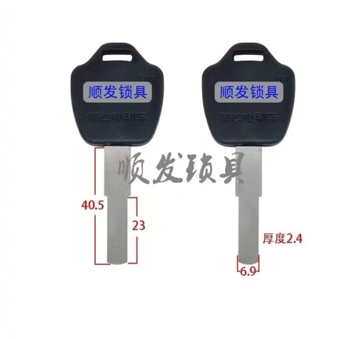雅迪电动车（三金）钥匙胚
