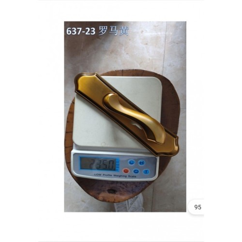 637-23黄古（18.5孔）执手锁