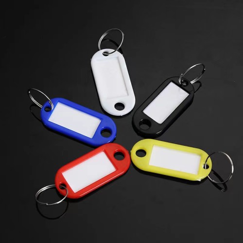 钥匙环塑料号码牌