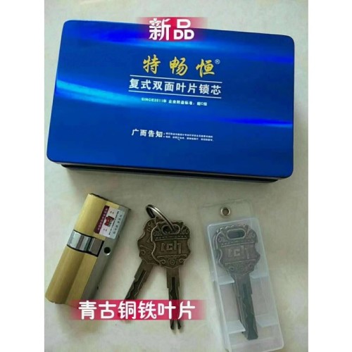 特畅恒 青古铜铁叶片锁芯