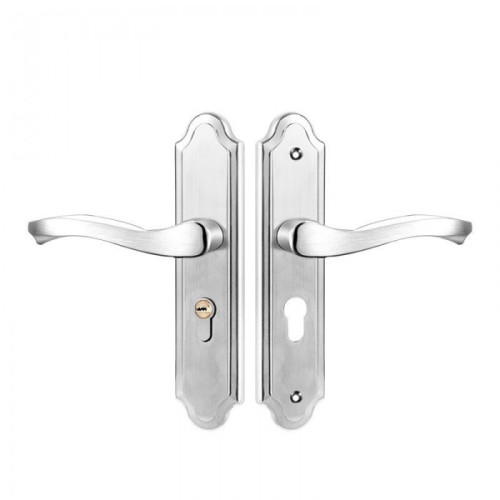 沃盾OS02-01不锈钢执手锁/16孔