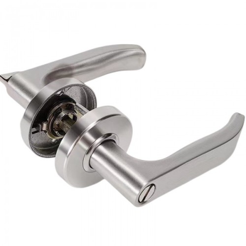 6012不锈钢三杆卫浴执手锁