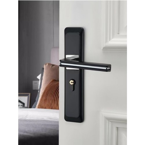 511-T2黑（18孔）执手锁