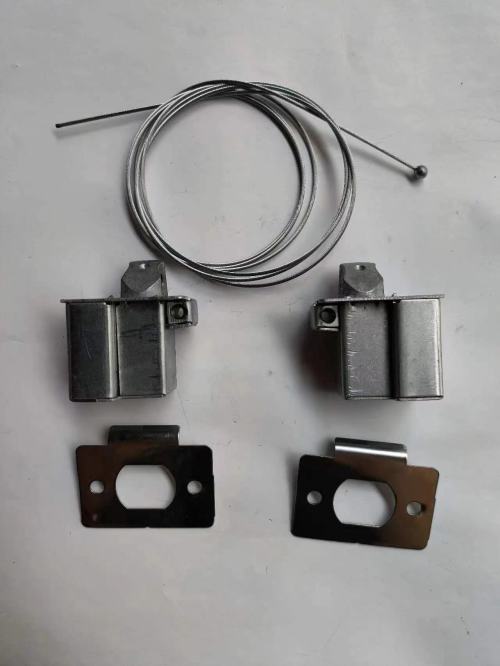 天地暗插  (钢丝+锁舌)