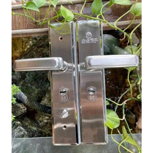 金点原子 2811 白防盗门拉手