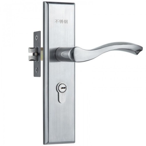 得成3531单舌多功能不锈钢执手锁