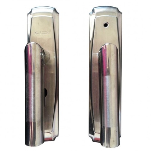 沃盾特06-07不锈钢执手锁 14孔