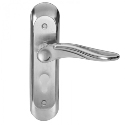 沃盾OS03-03不锈钢执手锁 14孔